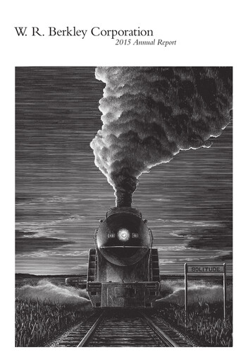 Thumbnail W. R. Berkley Annual Report 2015