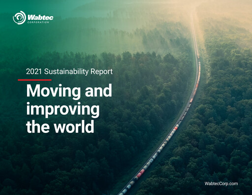 Thumbnail Wabtec Sustainability Report 2021