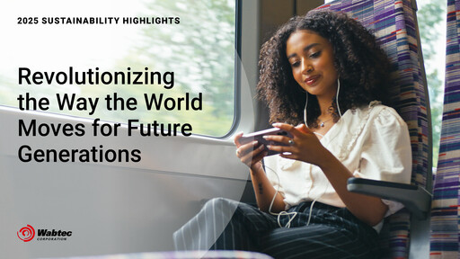 Thumbnail Wabtec Sustainability Report 2025