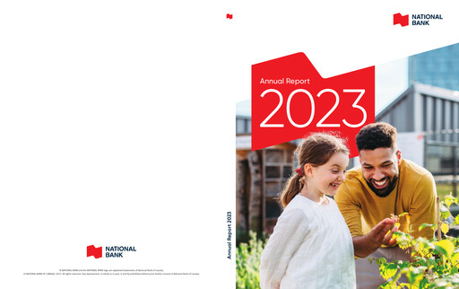 Thumbnail National Bank of Canada
 Annual Report 2023