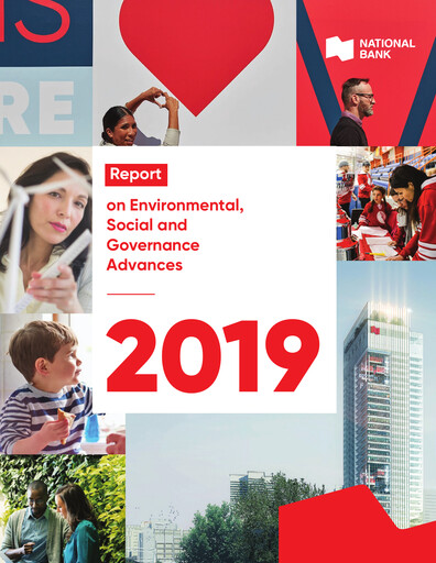 Miniature National Bank of Canada
 Rapport ESG 2019