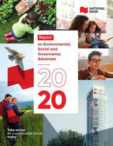 Miniature National Bank of Canada
 Rapport ESG 2020