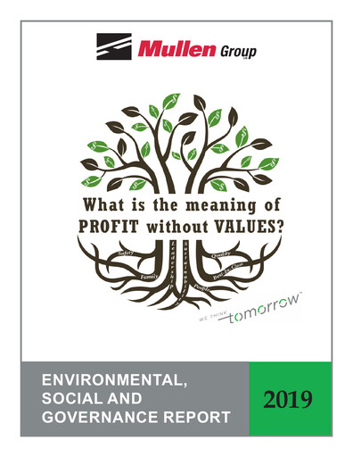 Miniature Mullen Group Rapport ESG 2019