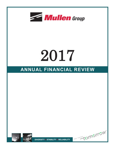 Thumbnail Mullen Group Financial Report 2017