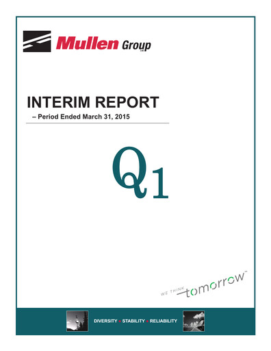 Thumbnail Mullen Group Quarterly Report 2015-q1