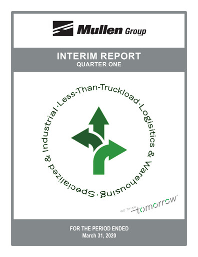 Thumbnail Mullen Group Quarterly Report 2020-q1