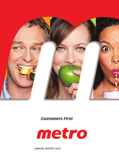 Thumbnail Metro Annual Report 2010