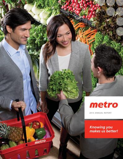 Thumbnail Metro Annual Report 2013