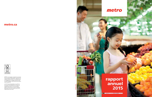Miniature Metro Rapport annuel 2015