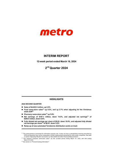 Thumbnail Metro Quarterly Report 2024-q2