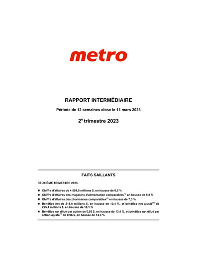Thumbnail Metro Quarterly Report 2023-q2