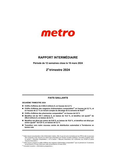 Thumbnail Metro Quarterly Report 2024-q2