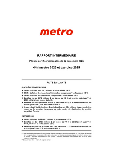 Thumbnail Metro Quarterly Report 2025-q4