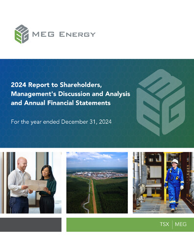 Vorschaubild MEG Energy Finanzmitteilung 2024