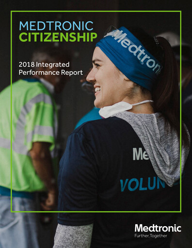 Thumbnail Medtronic Sustainability Report 2018