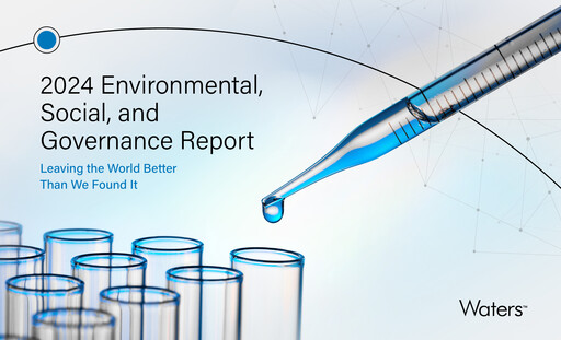 Thumbnail Waters Corporation ESG Report 2024
