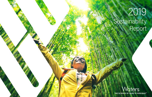 Thumbnail Waters Corporation Sustainability Report 2019