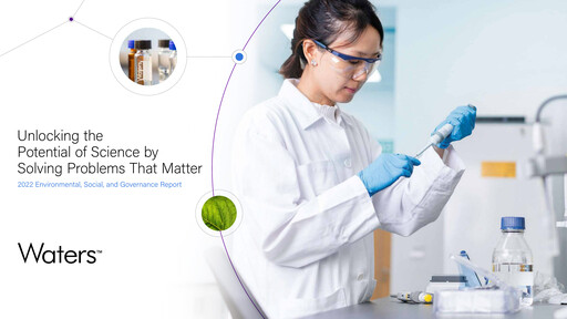 Thumbnail Waters Corporation Sustainability Report 2022