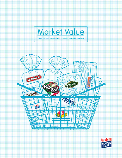 Thumbnail Maple Leaf Foods Annual Report 2011