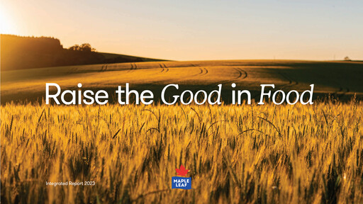 Thumbnail Maple Leaf Foods Annual Report 2023