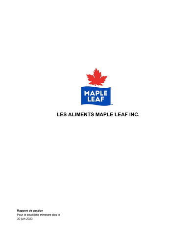 Thumbnail Maple Leaf Foods Quarterly Report 2023-q2