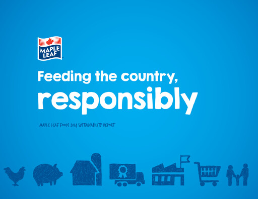Thumbnail Maple Leaf Foods Sustainability Report 2014