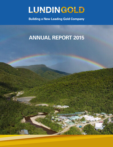 Thumbnail Lundin Gold Annual Report 2015