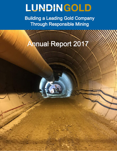 Thumbnail Lundin Gold Annual Report 2017