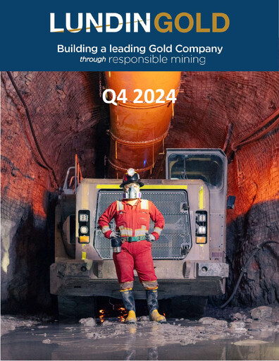 Thumbnail Lundin Gold Annual Report 2024