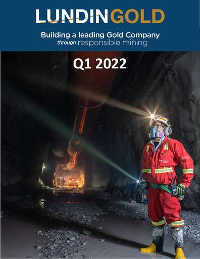Thumbnail Lundin Gold Quarterly Report 2022-q1