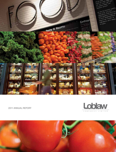 Thumbnail Loblaw Companies Annual Report 2011