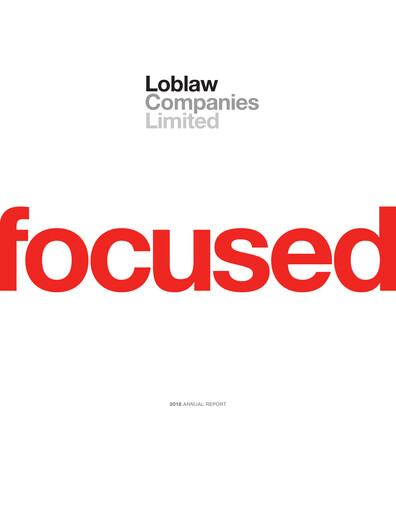Thumbnail Loblaw Companies Annual Report 2018