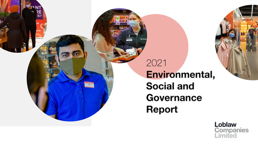 Miniature Loblaw Companies Rapport ESG 2021