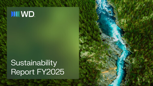 Thumbnail Western Digital Sustainability Report 2025