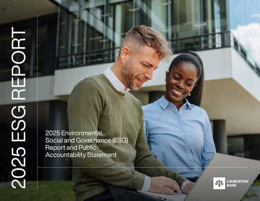 Thumbnail Laurentian Bank of Canada ESG Report 2025