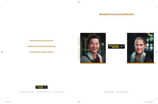 Thumbnail Western Union Annual Report 2009