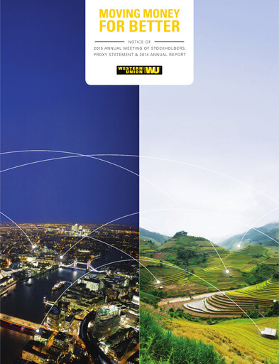Thumbnail Western Union Annual Report 2014