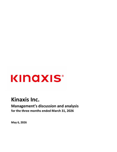 Thumbnail Kinaxis Quarterly Report 2026-q1