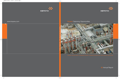 Thumbnail Keyera Annual Report 2006