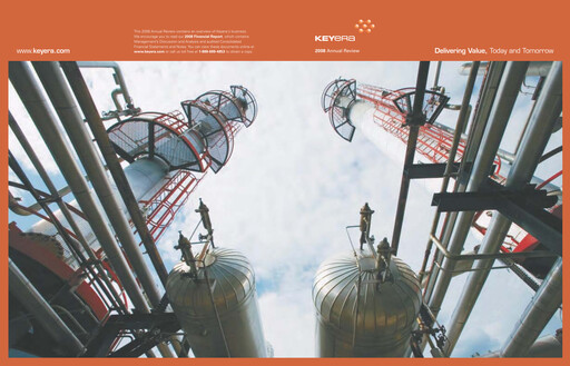 Thumbnail Keyera Annual Report 2008