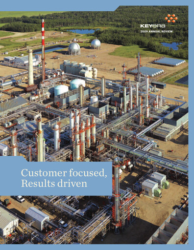 Thumbnail Keyera Annual Report 2009