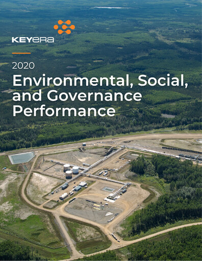 Thumbnail Keyera ESG Report 2020