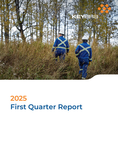 Thumbnail Keyera Quarterly Report 2025-q1