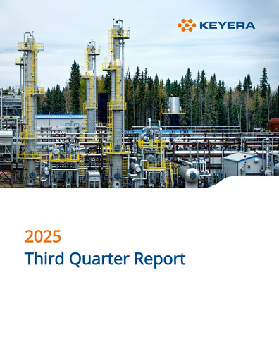 Thumbnail Keyera Quarterly Report 2025-q3