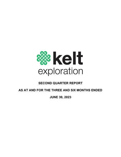 Vorschaubild Kelt Exploration Quartalsbericht 2023-q2