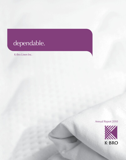 Thumbnail K-Bro Linen Annual Report 2010