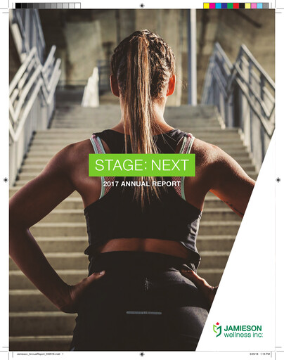Thumbnail Jamieson Wellness Annual Report 2017