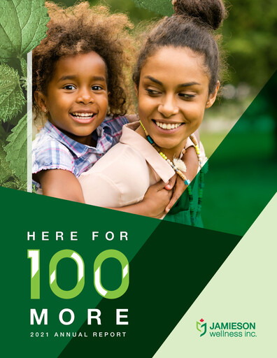 Thumbnail Jamieson Wellness Annual Report 2021