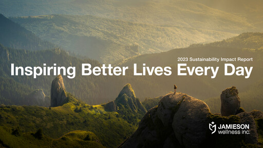 Thumbnail Jamieson Wellness Sustainability Report 2023