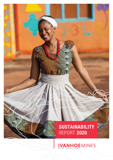 Miniature Ivanhoe Mines
 Rapport de durabilité 2020